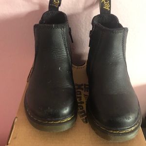 Dr Marterns TODDLER SOFTY LEATHER CHELSEA BOOTS